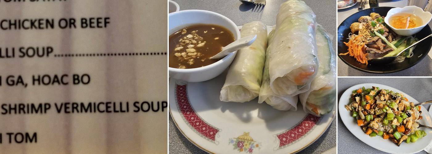 Saigon II Restaurant Menu