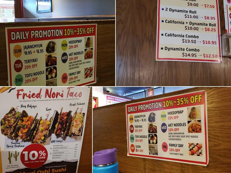 Noodle Road Menu