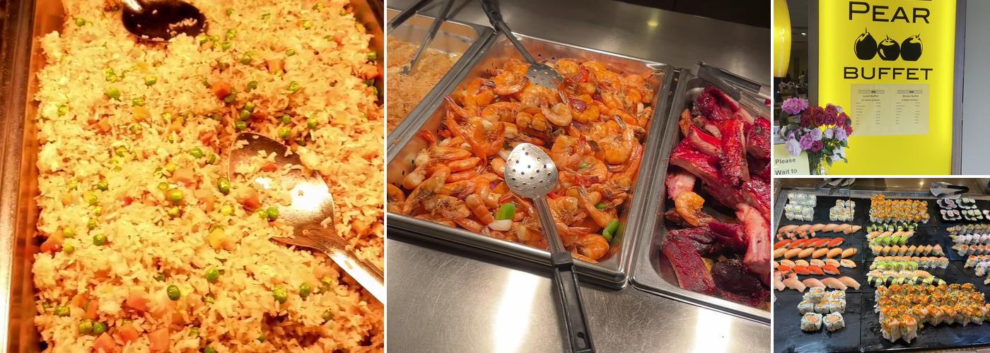 Asian Pear Buffet Menu