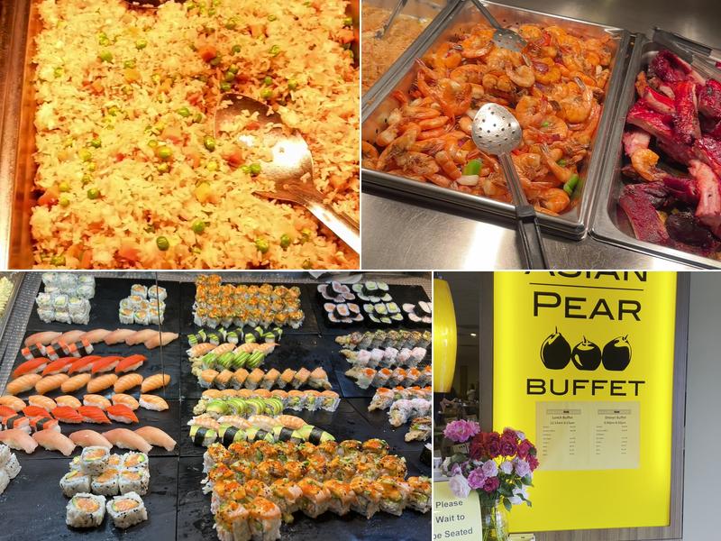 Asian Pear Buffet Menu