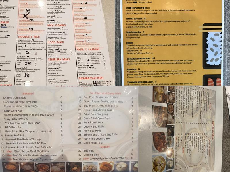 Yamato Menu