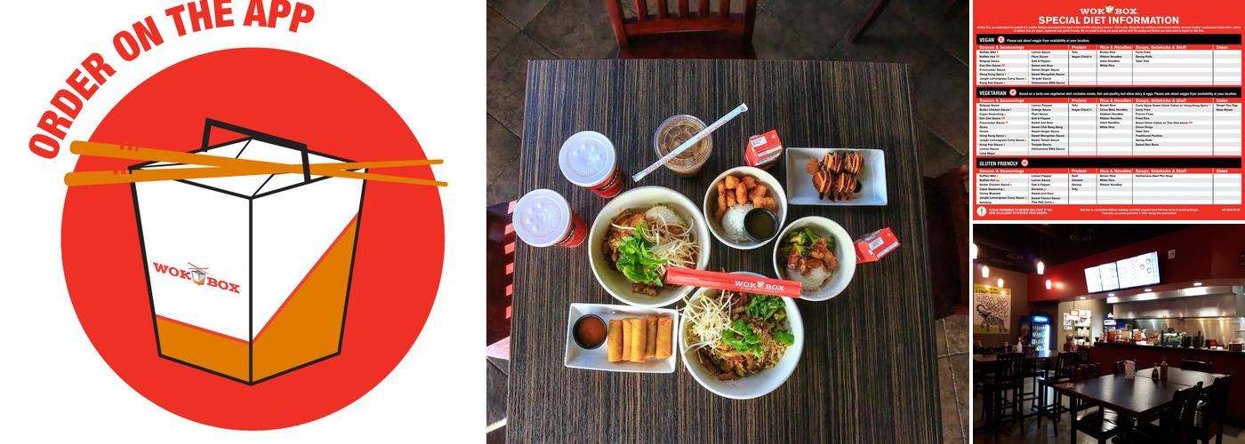 Wok Box - Kelowna Menu
