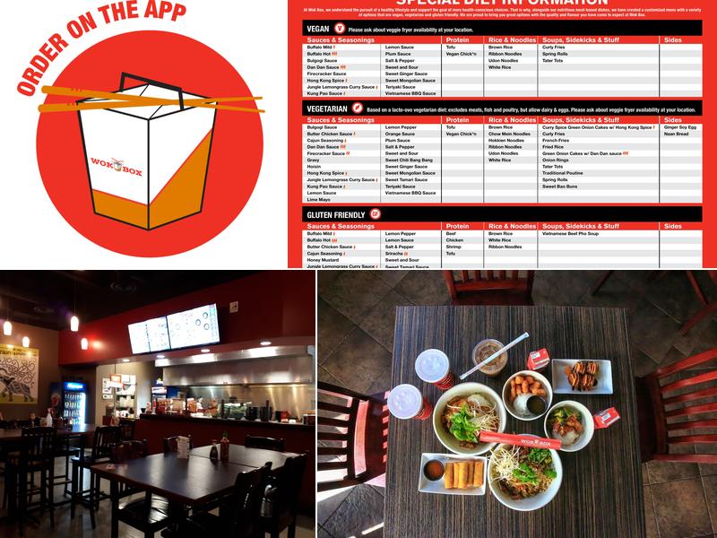 Wok Box - Kelowna Menu