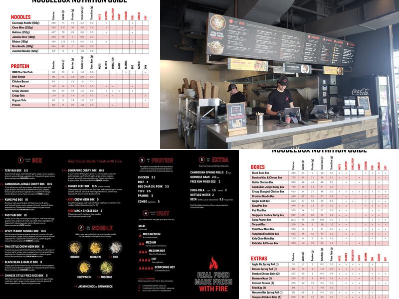 Noodlebox Menu