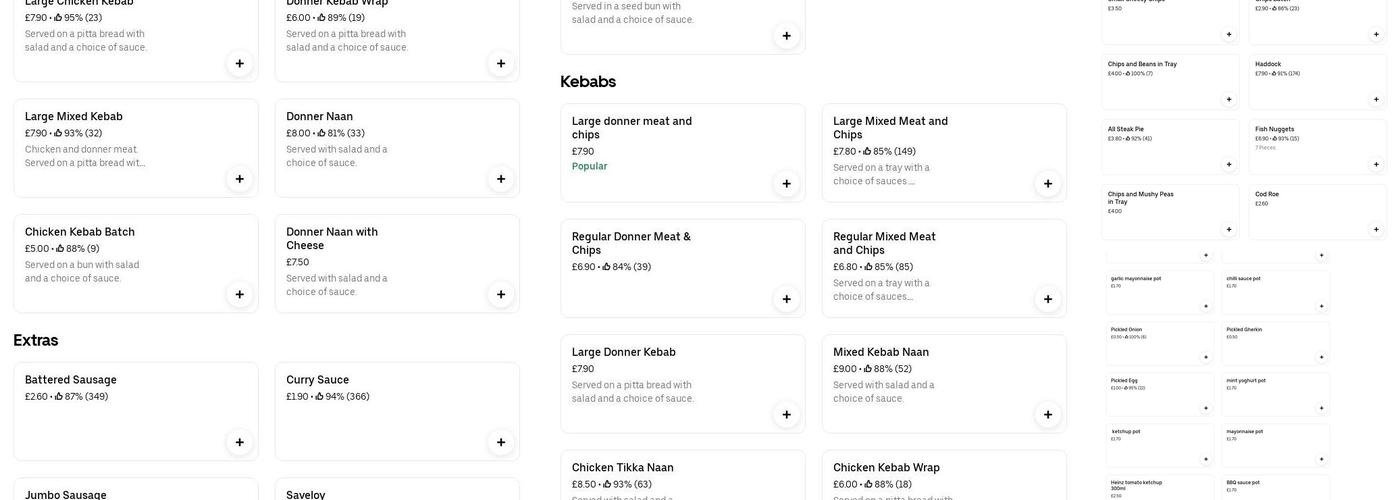 Lansdowne Fish Bar Menu