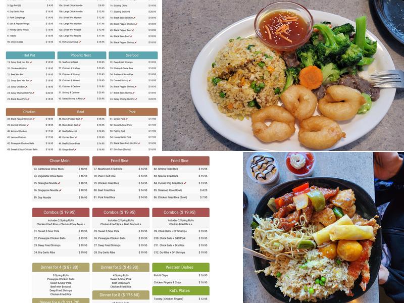 China Zone Restaurant Menu