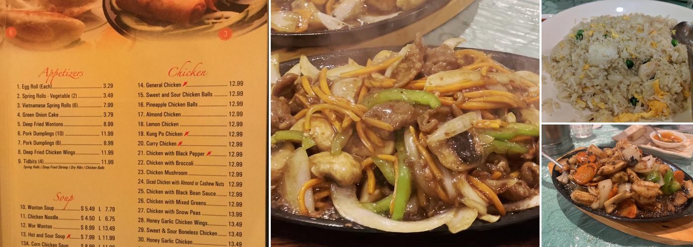 Kings Garden Noodle House Menu