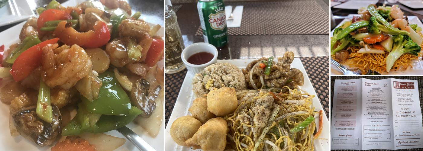 Royal Garden Restaurant Menu