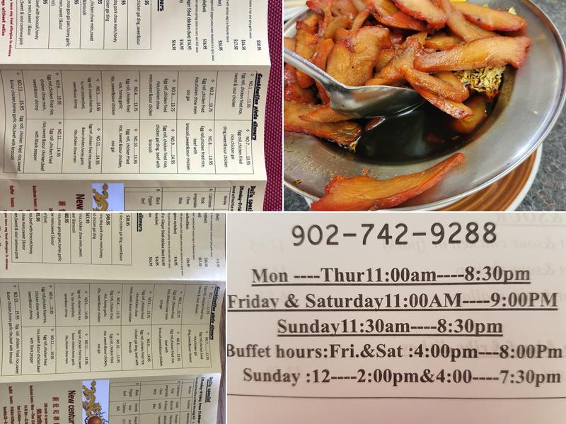 New Century Restaurant Menu