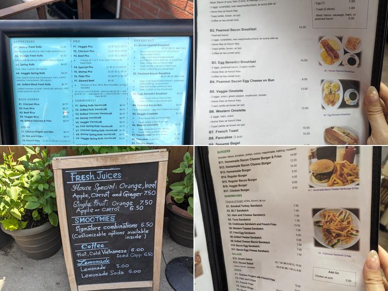 UFO Restaurant Menu
