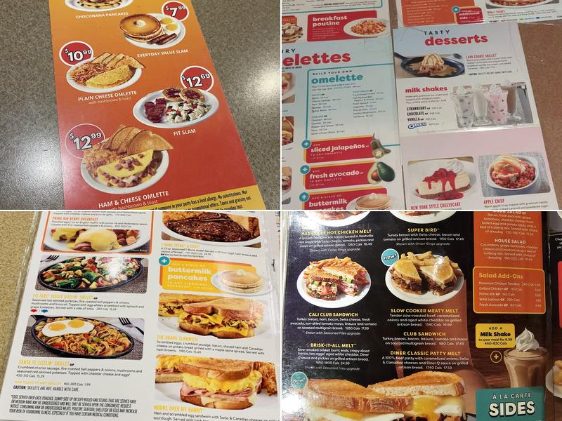 Denny's Menu