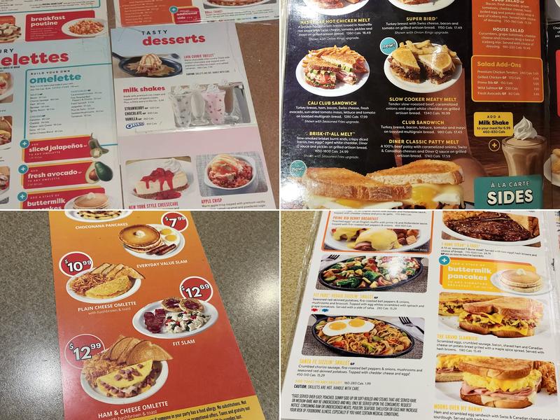 Denny's Menu