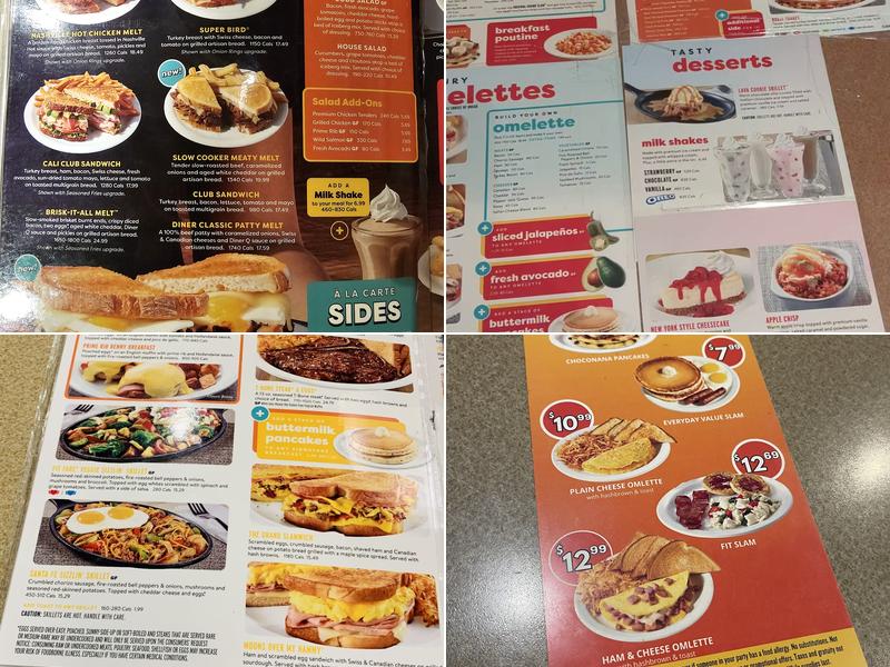 Denny's Menu