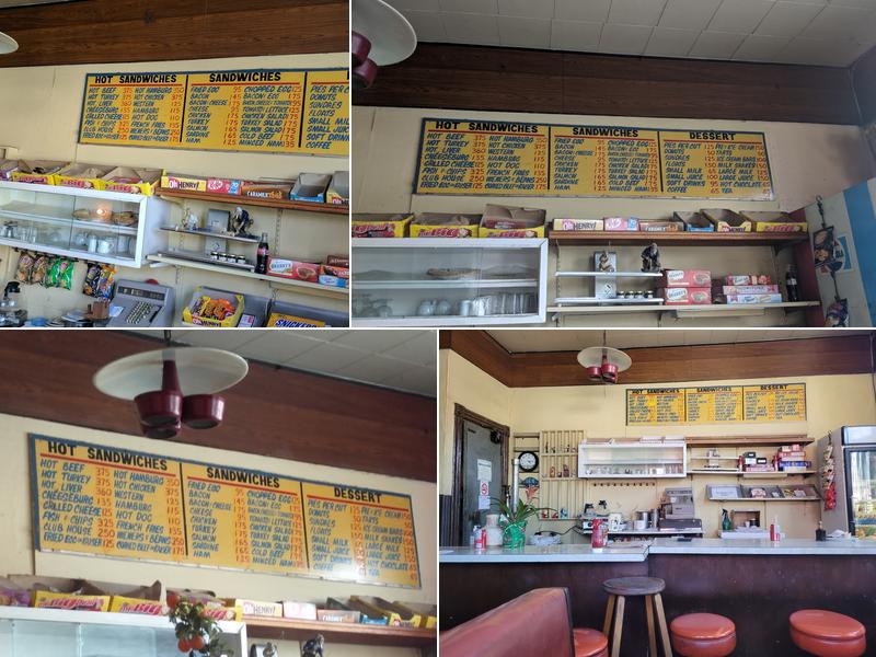 Gale's Snack Bar Menu