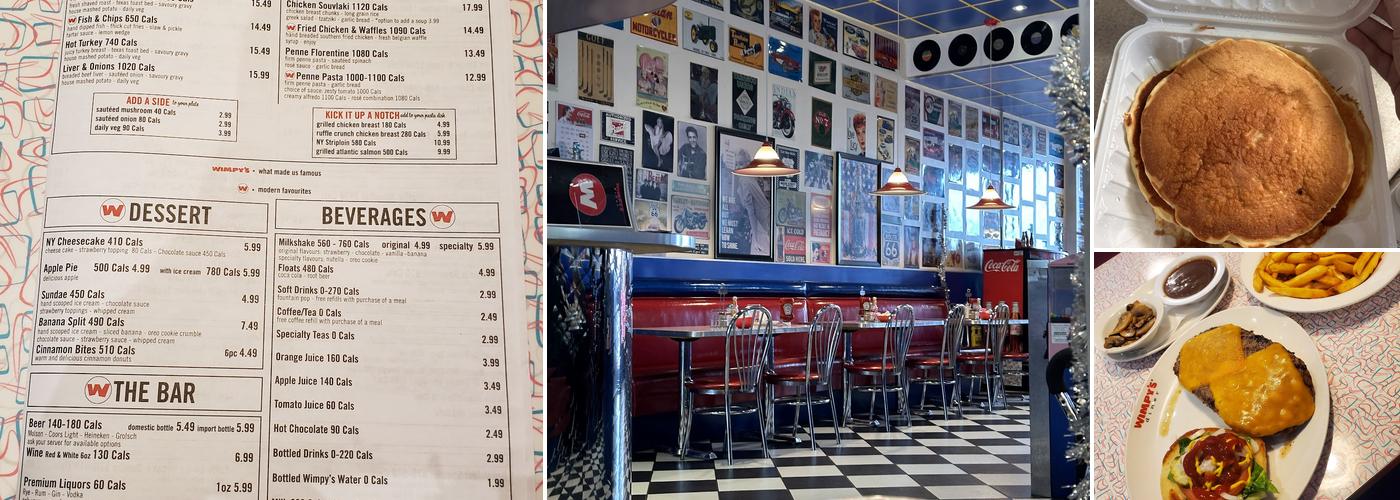 Wimpy's Diner Menu