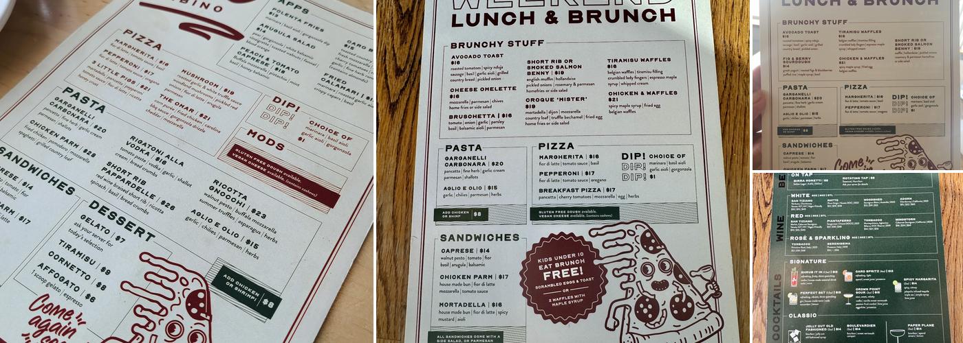 Caro Menu