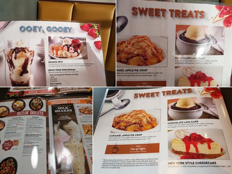 Denny's Menu