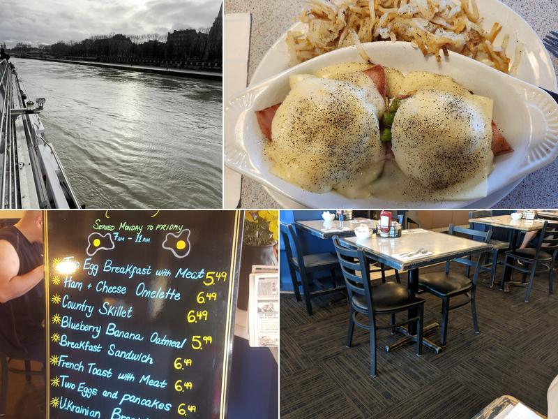 Seine River Cafe Menu