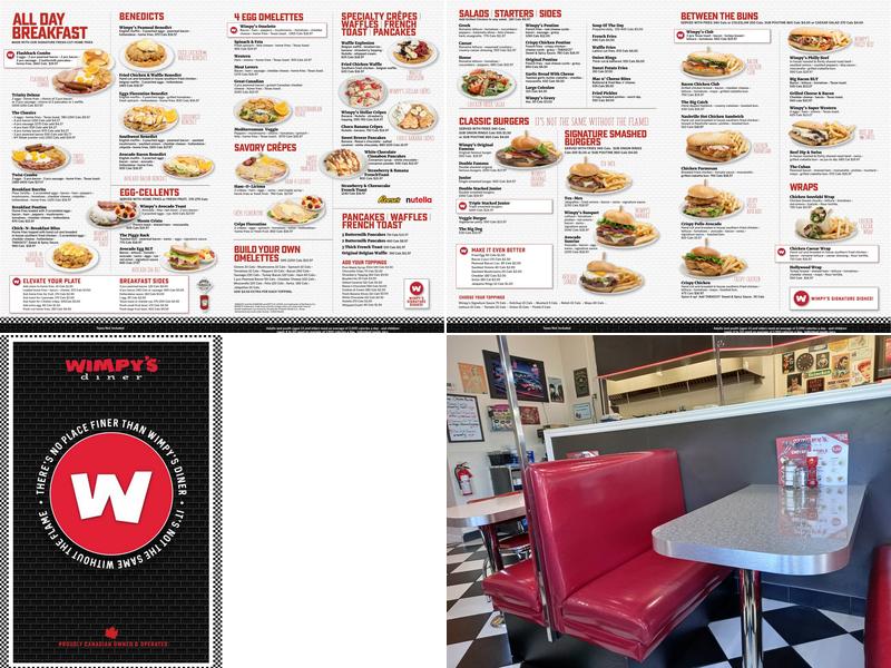 Wimpy's Diner Menu