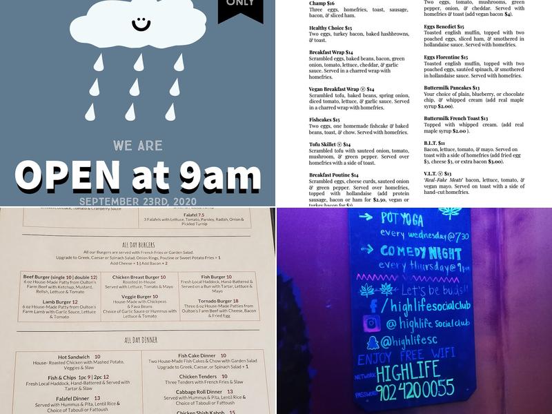 Mary's Place Cafe II Menu