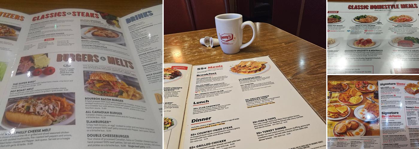 Denny's Menu