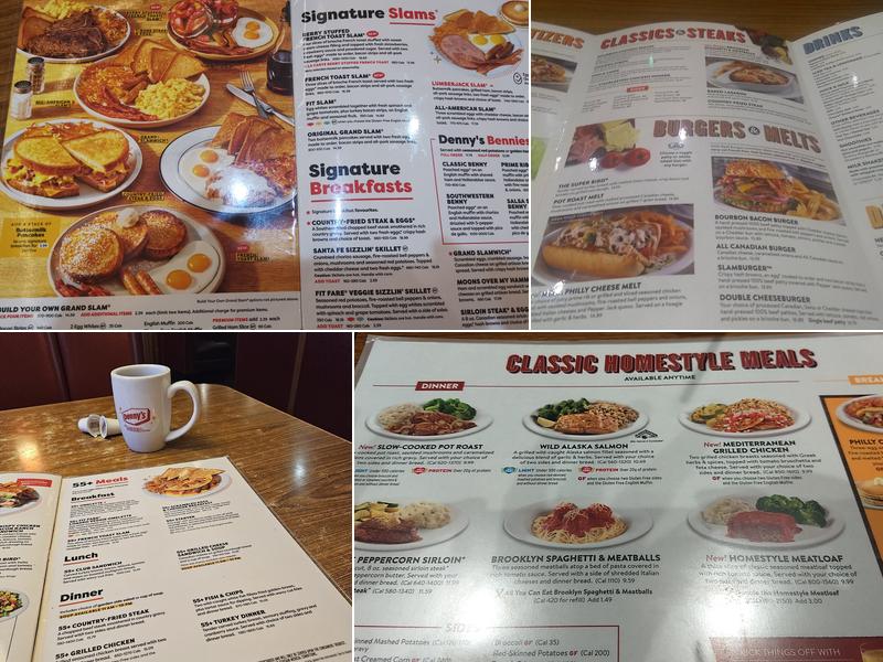 Denny's Menu