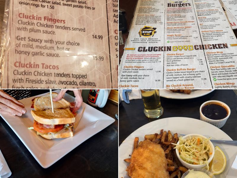 Fireside Grill and Bar Menu