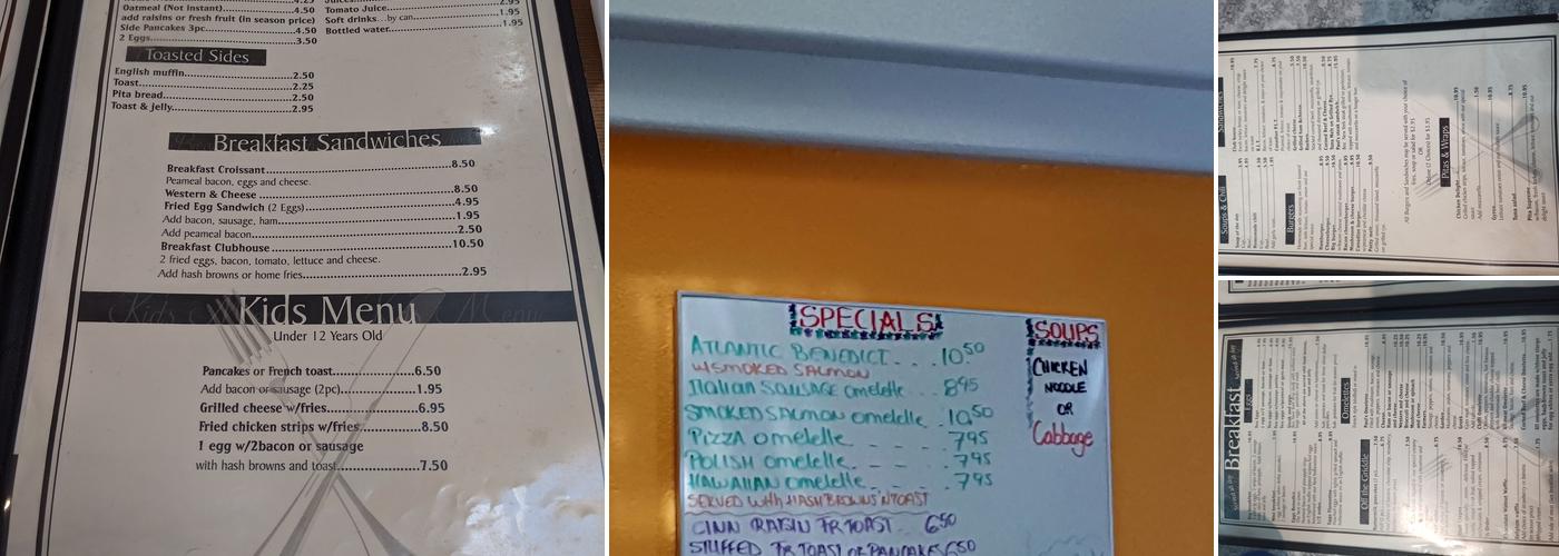 Paul's Kitchen Menu