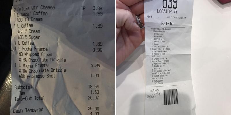 McDonald's Menu