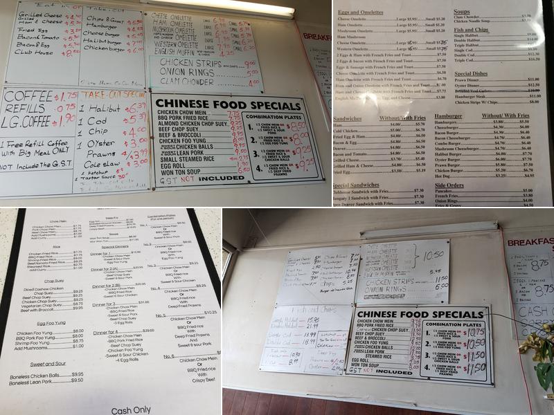 Marble Arch Fish & Chips Menu