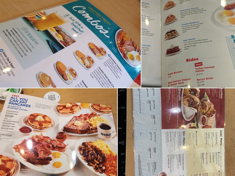 IHOP Menu