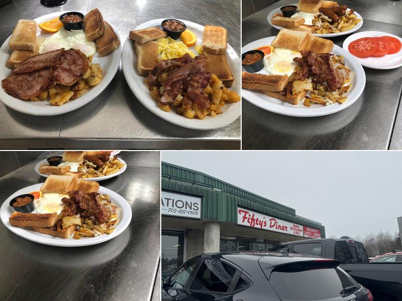 Fifty's Diner 2555 Trout Lake Rd, North Bay