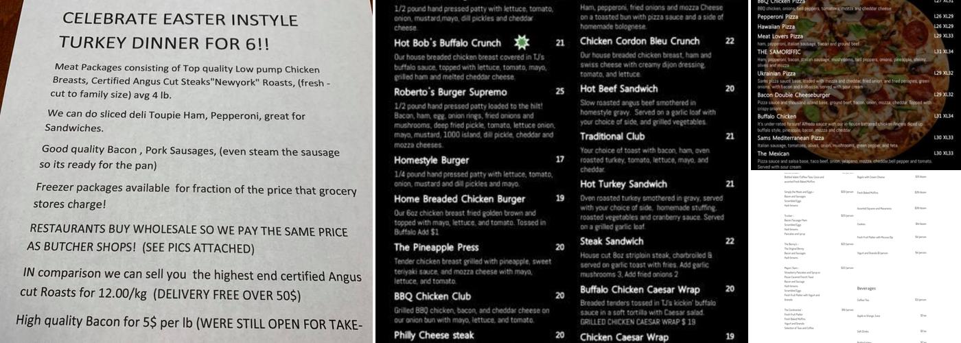 Tractor Jacks Menu