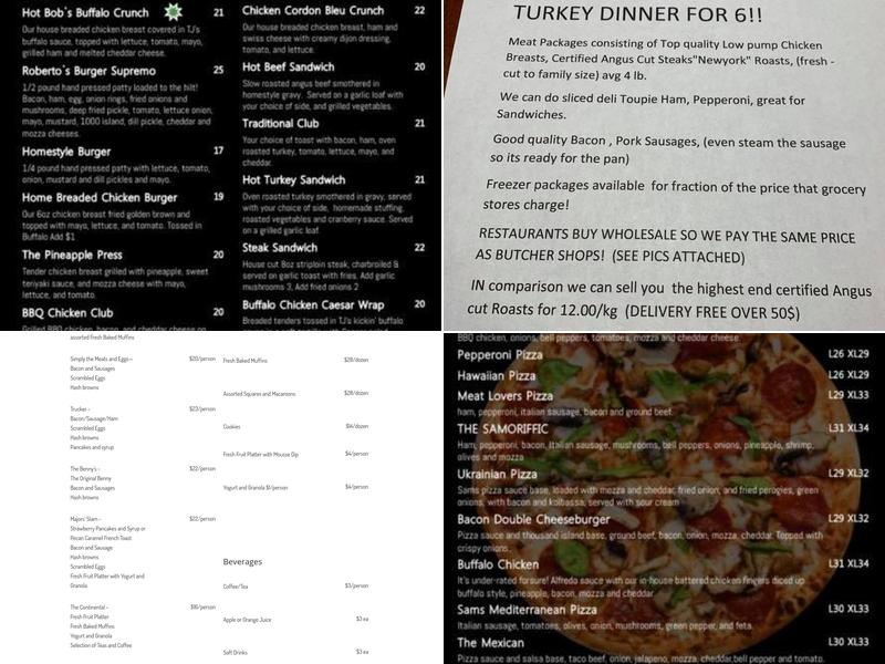 Tractor Jacks Menu