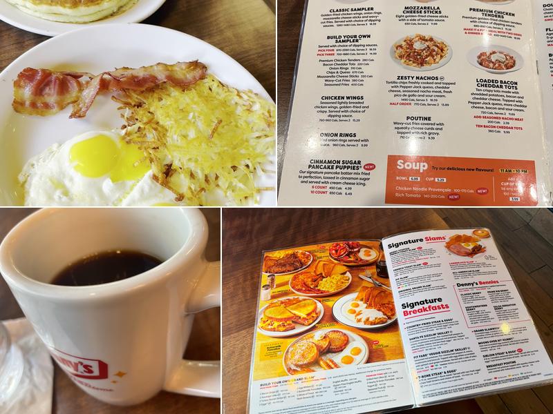 Denny's Restaurant Menu