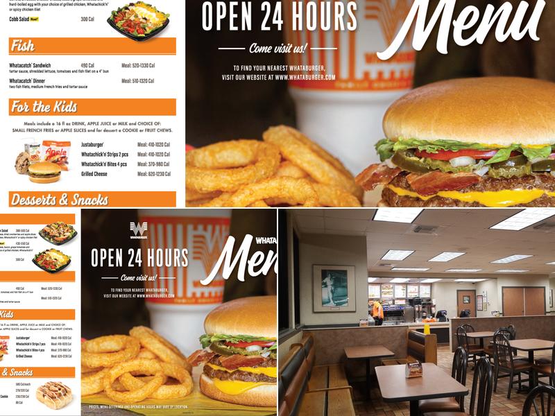 Whataburger Menu