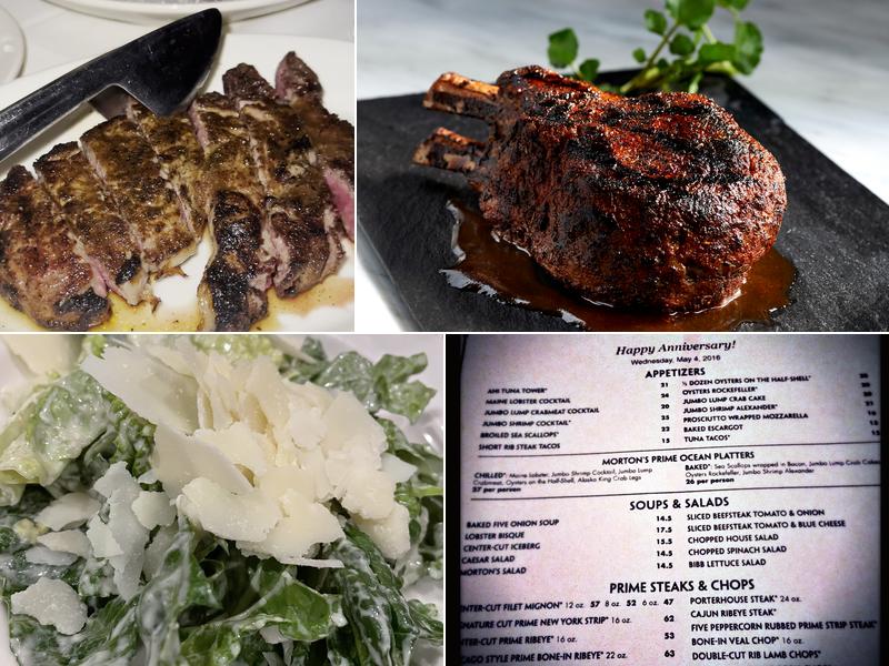 Morton's The Steakhouse Menu
