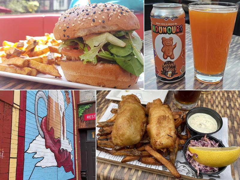 Le Saint-Bock - Brasserie Artisanale / Bazaar Microbrasserie Menu