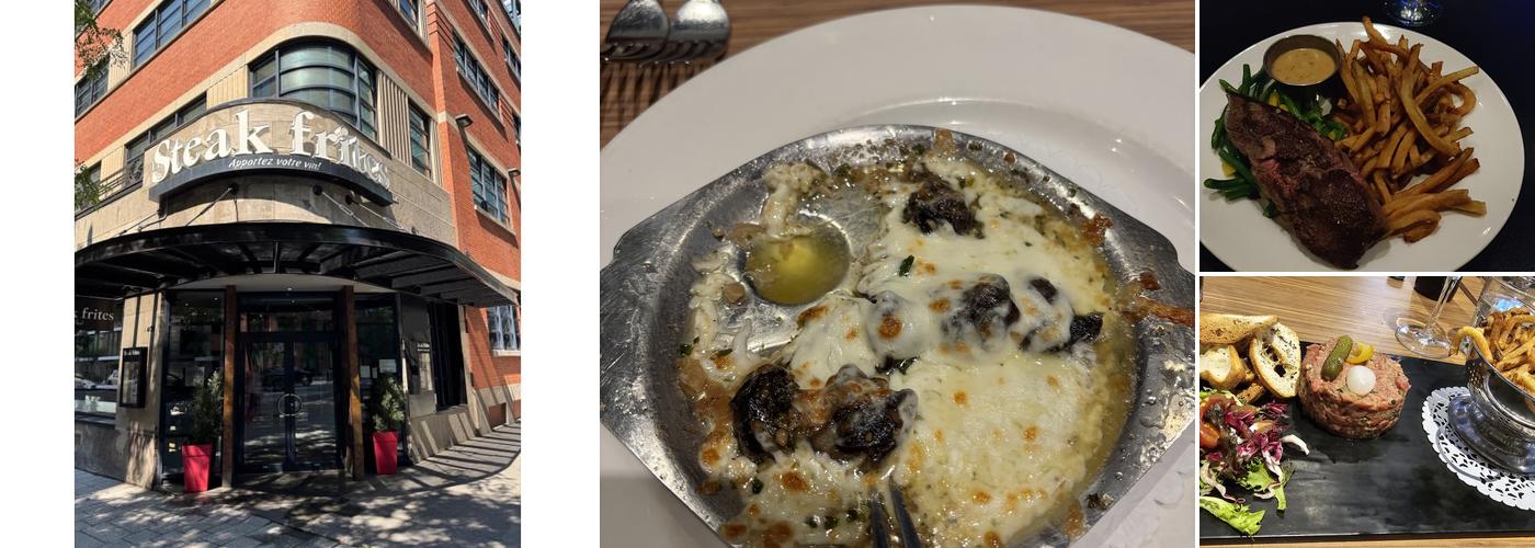 Steak Frites St-Paul Menu