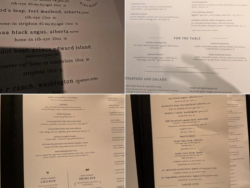 Elisa Menu