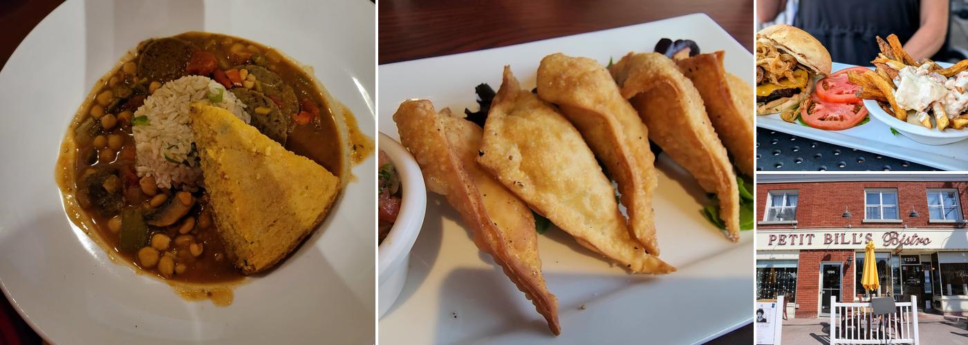 Petit Bill's Bistro Menu