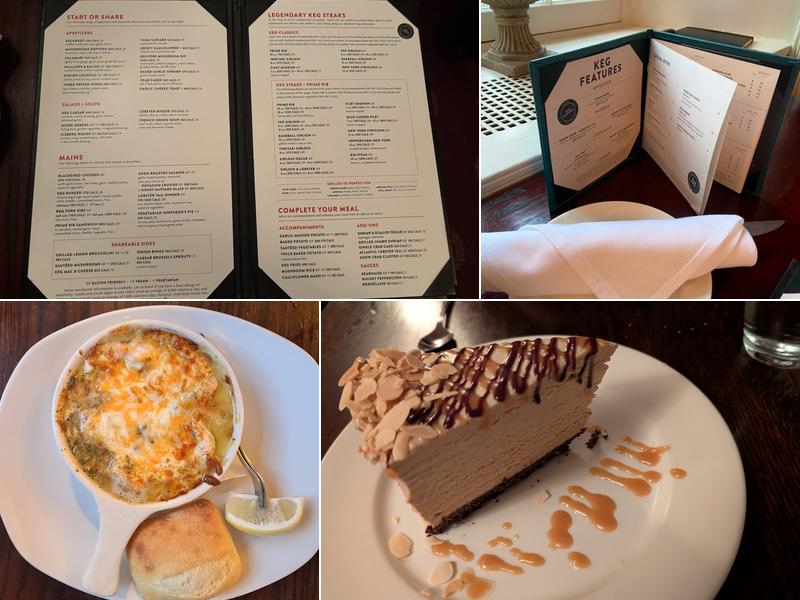 The Keg Steakhouse + Bar - Ottawa Manor Menu