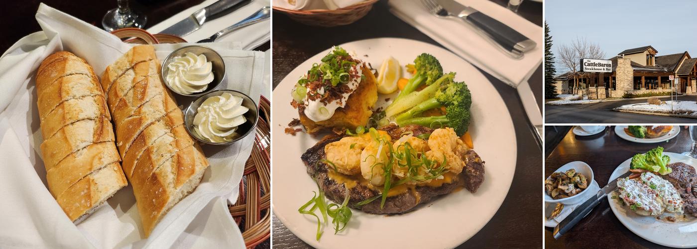 CattleBaron Steakhouse NE - Airport Menu