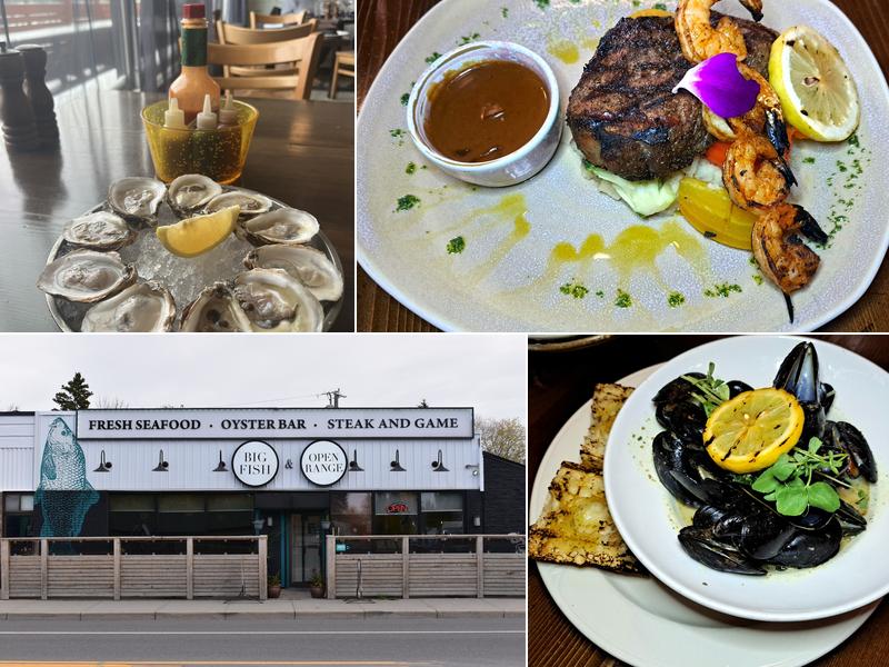 Big Fish & Open Range - Renfrew Menu