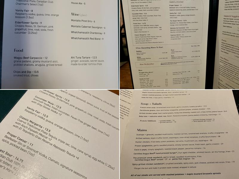 Saltlik Menu
