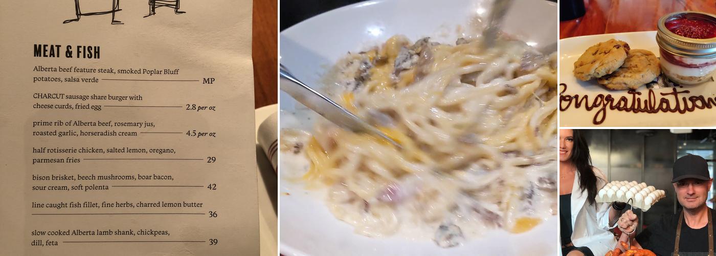 CHARCUT Roast House Menu