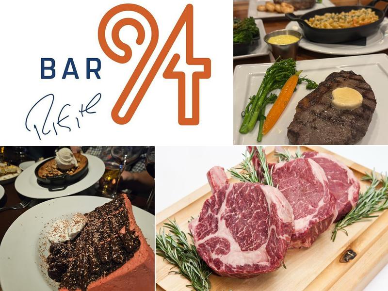 LUX Steakhouse + BAR94 Menu