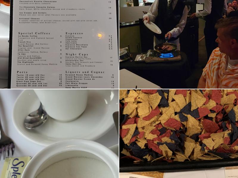 La Ronde Revolving Restaurant Menu