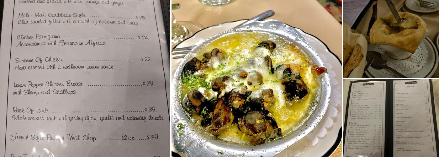 The Purple Pear Menu