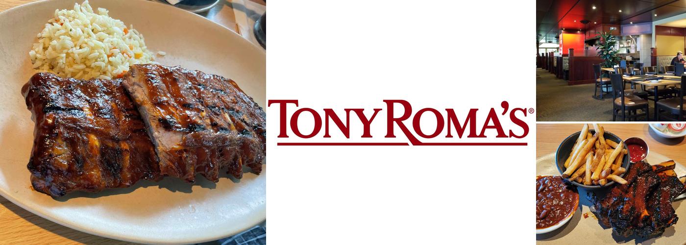 Tony Roma's Menu